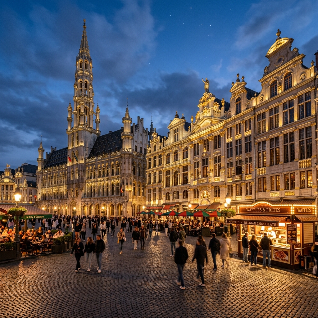 Vol Tunis Bruxelles – Billets d'avion pas chers pour Bruxelles, Belgique
