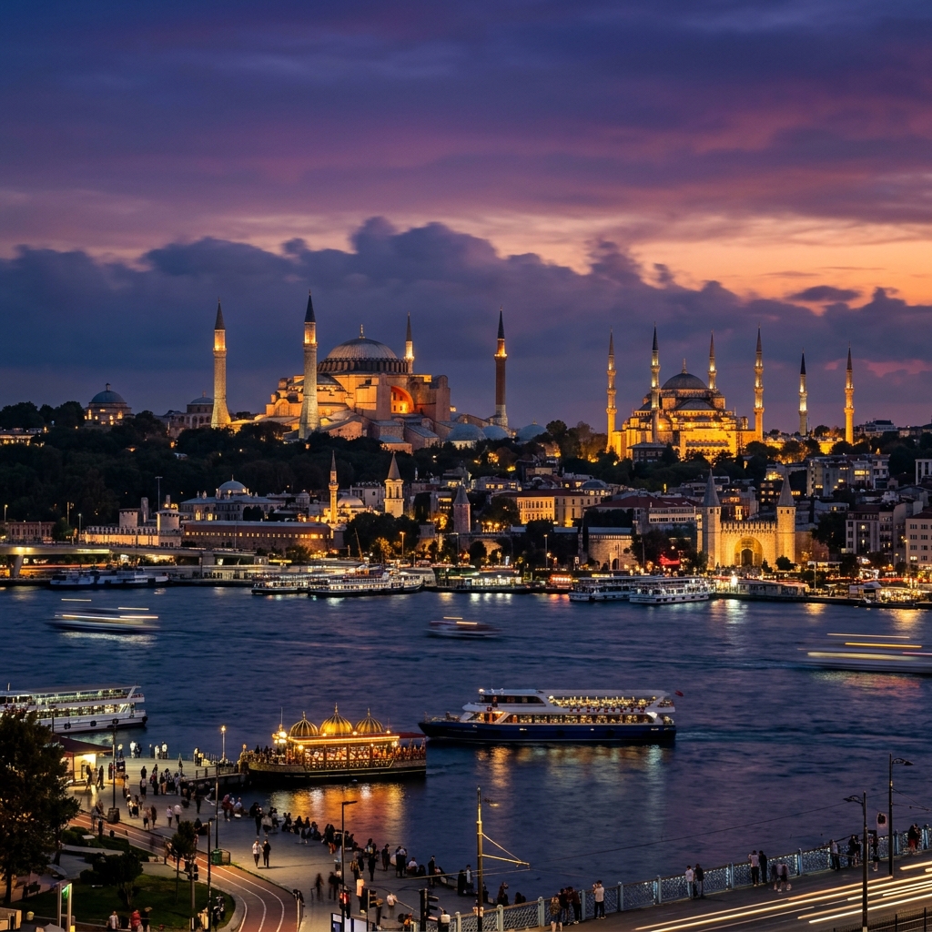 Vol Tunis Istanbul – Billets d'avion pas chers pour Istanbul, Turquie
