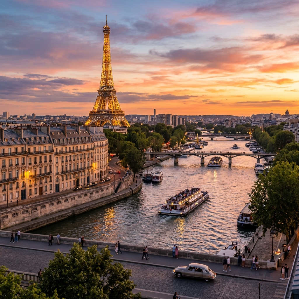 Vol Tunis Paris – Billets d'avion pas chers pour Paris, France